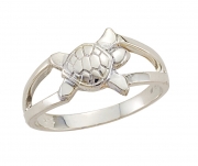 Sterling Silver Turtle Ring